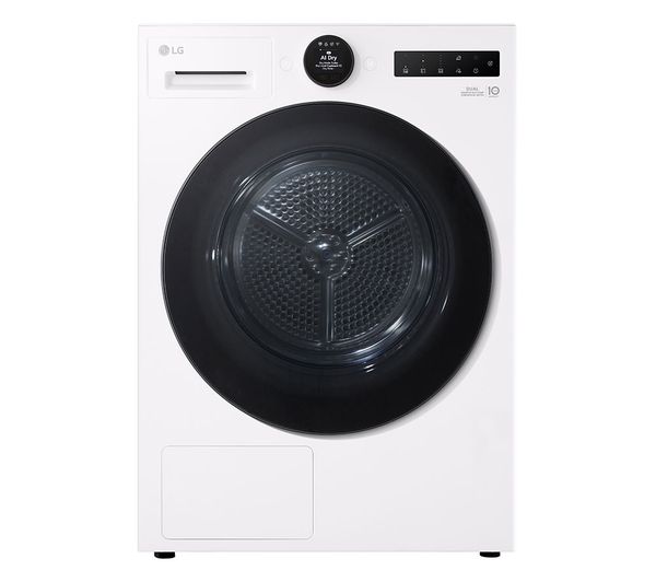 LG VX70 Series AI Dry RHX7010TWB 10 kg Heat Pump Tumble Dryer - White