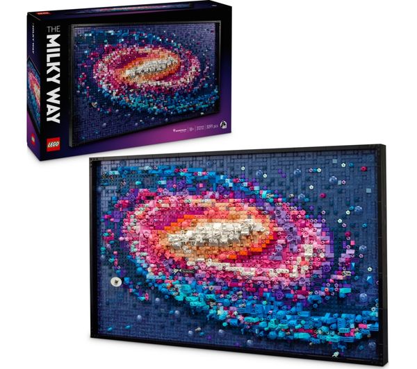 An image of LEGO Art 31212 The Milky Way Galaxy Set for Adults