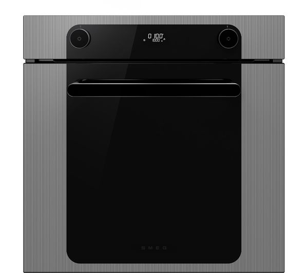 An image of SMEG SFP6201TSI Electric Pyrolytic Oven - Silver