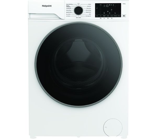 An image of HOTPOINT AntiStain HBD 8680 ANTI STAIN UK 8 kg Washer Dryer - White