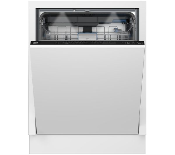 An image of BEKO bPRO 700 BDIN38560WPF Full-size Smart Fully Integrated Dishwasher