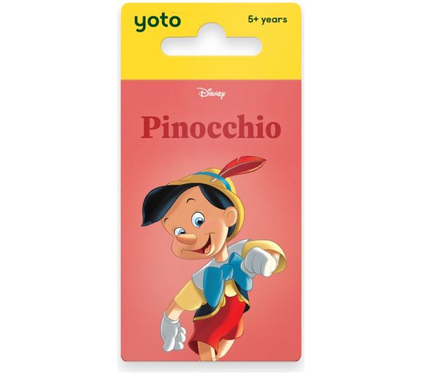 An image of YOTO Disney Classics: Pinocchio Audio Player Card