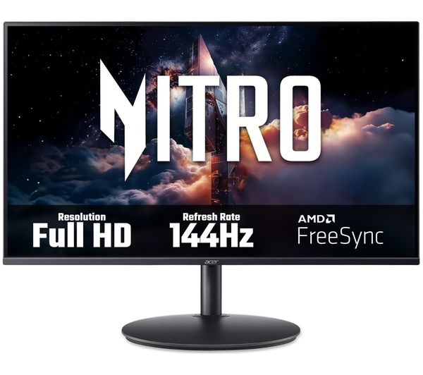 An image of ACER Nitro XF270 P6 Ergo Full HD 27" IPS LCD Gaming Monitor - Black