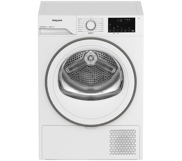 An image of HOTPOINT C HSD 83M WW UK 8 kg Heat Pump Tumble Dryer - White
