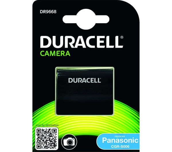 DURACELL DR9668 Lithium-ion Rechargeable Camera Battery