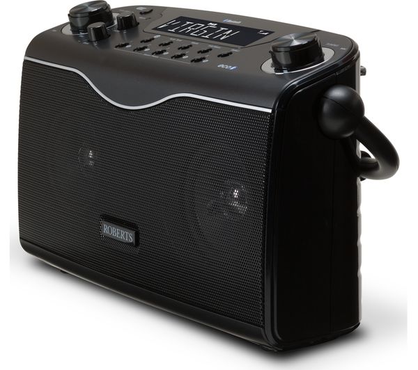 ECO4BT - ROBERTS ECO4BT Portable DAB+/FM Bluetooth Radio - Black ...