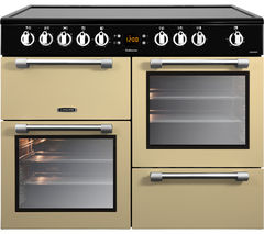 LEISURE Cookmaster CK100C210C Electric Ceramic Range Cooker - Cream & Chrome