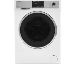 SHARP ES-HDB8147W0 8 kg Washer Dryer - White