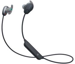 SONY Sports WI-SP600N Wireless Bluetooth Noise-Cancelling Headphones - Black