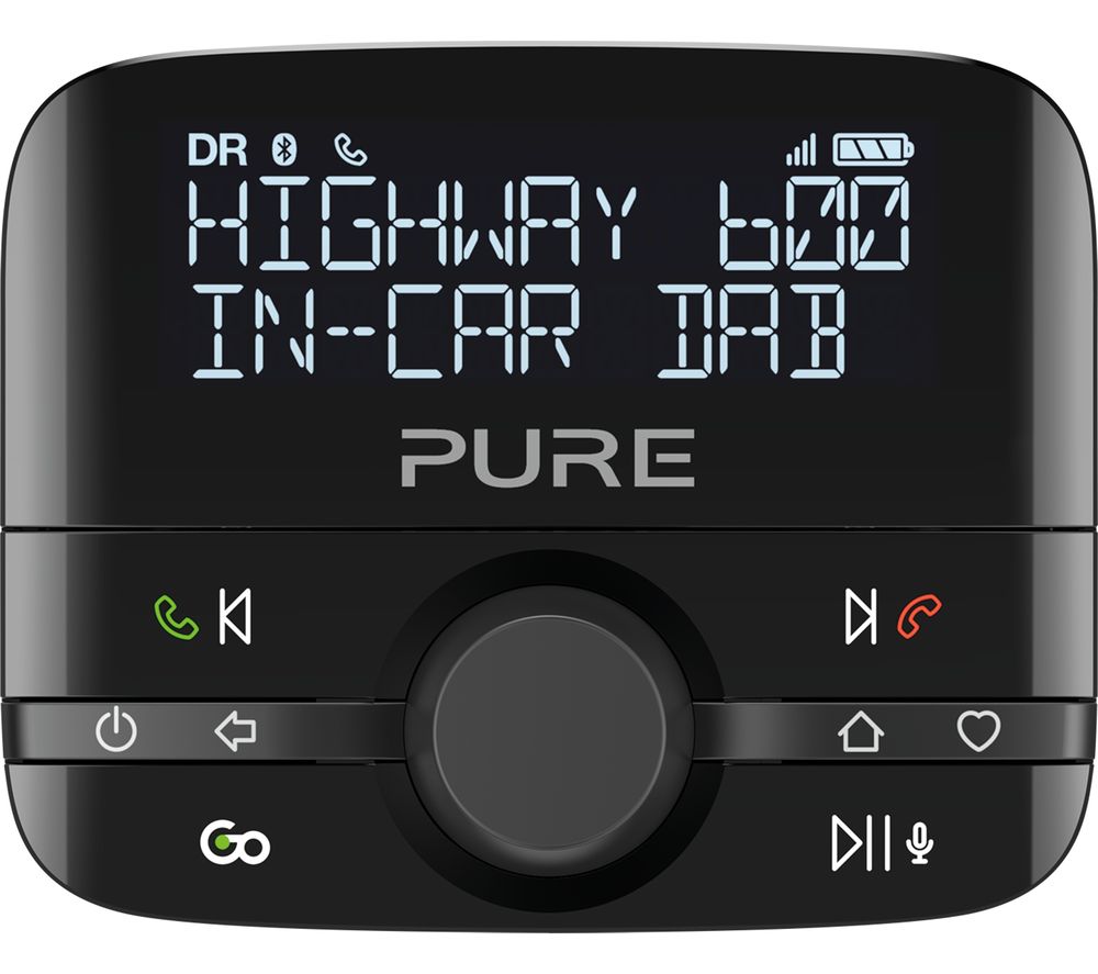 PURE Highway 600 DAB±Ò Bluetooth Car Radio Adapter