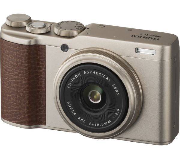 FUJIFILM XF10 High Performance Compact Camera - Champagne Gold