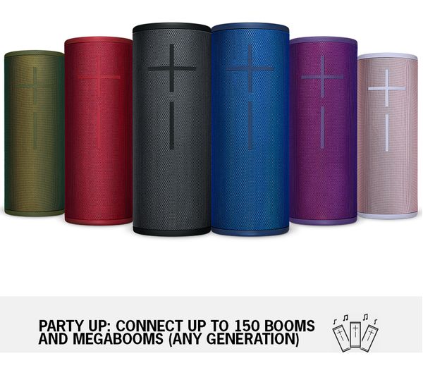 NEW Ultimate Ears Megaboom store 3 Portable Bluetooth Speaker Ultraviolet Purple