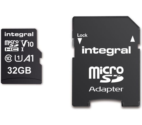 Image of INTEGRAL V10 Class 10 microSD Memory Card - 32 GB