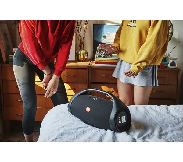skam nål fløjl JBL Boombox 2 Portable Bluetooth Speaker - Black Fast Delivery | Currysie