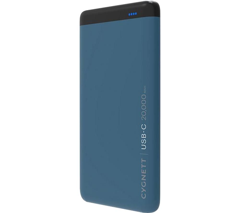 CYGNETT ChargeUp Pro Portable Power Bank - Blue, Blue