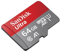 Ultra microSDXC Class 10 Memory Card - 64 GB