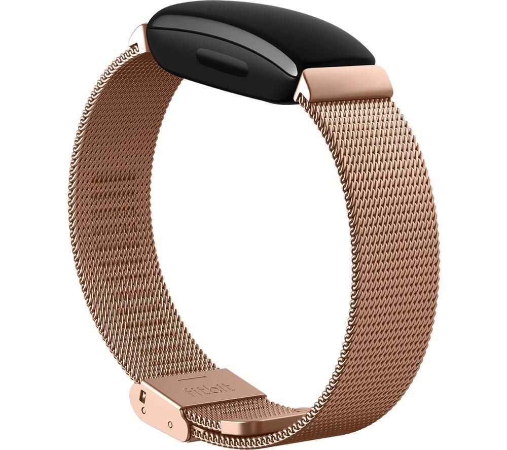 Buy FITBIT Inspire Stainless Steel Mesh Band - Rose Gold | Free ...