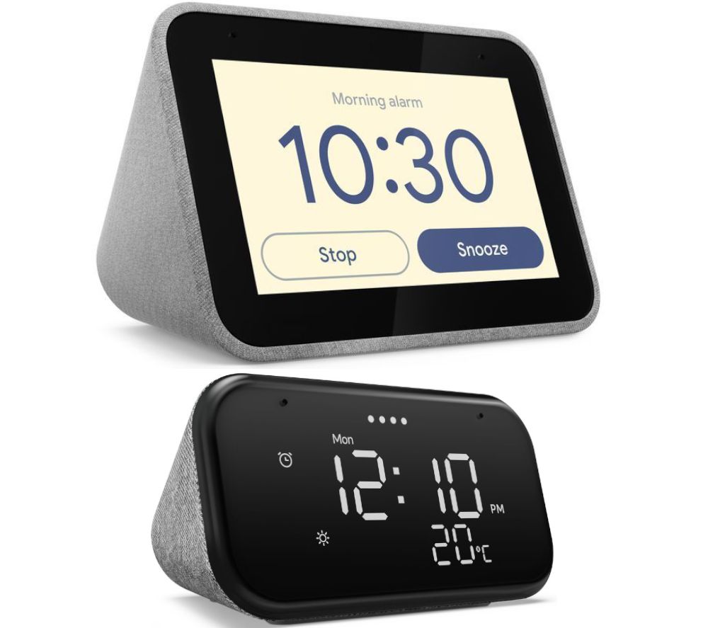 Buy LENOVO Smart Clock & Smart Clock Essential Bundle Free Delivery