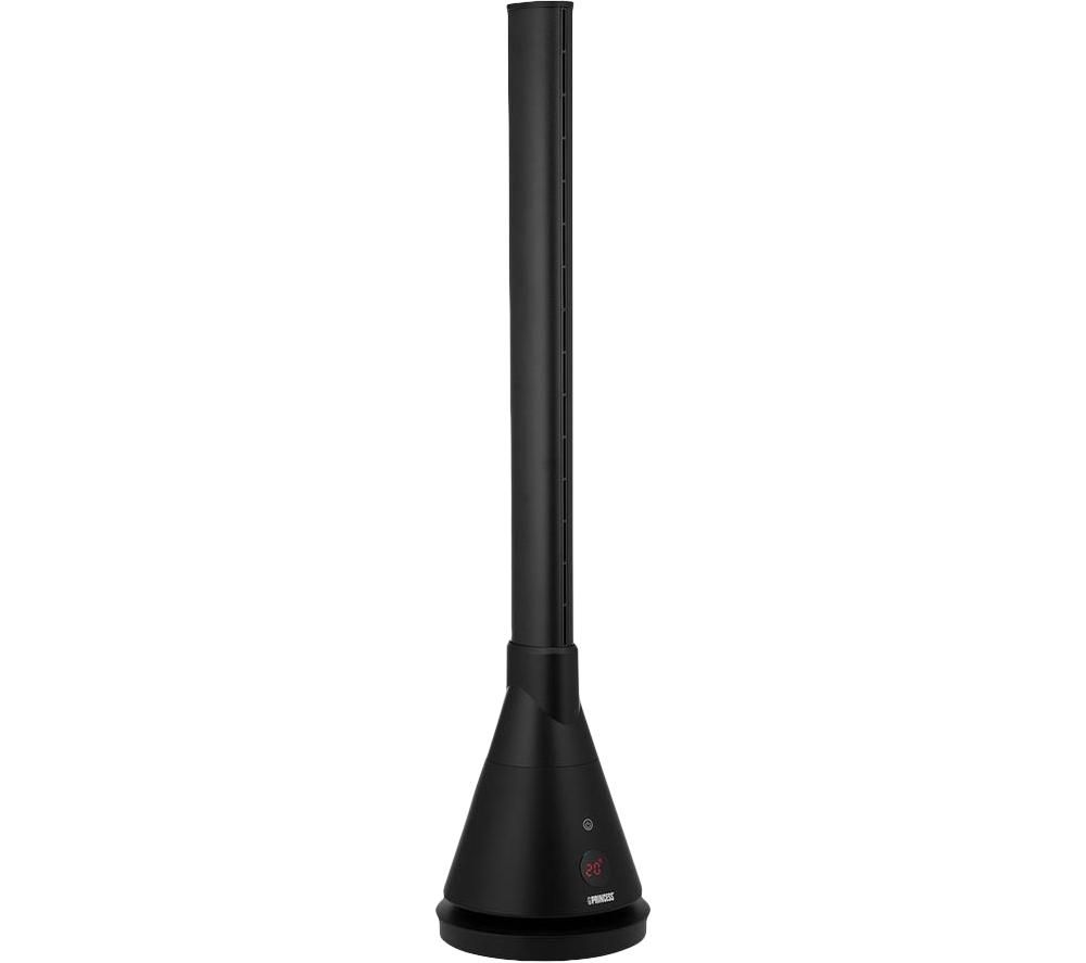 PRINCESS 347000 Smart Hot & Cool Tower Fan - Black