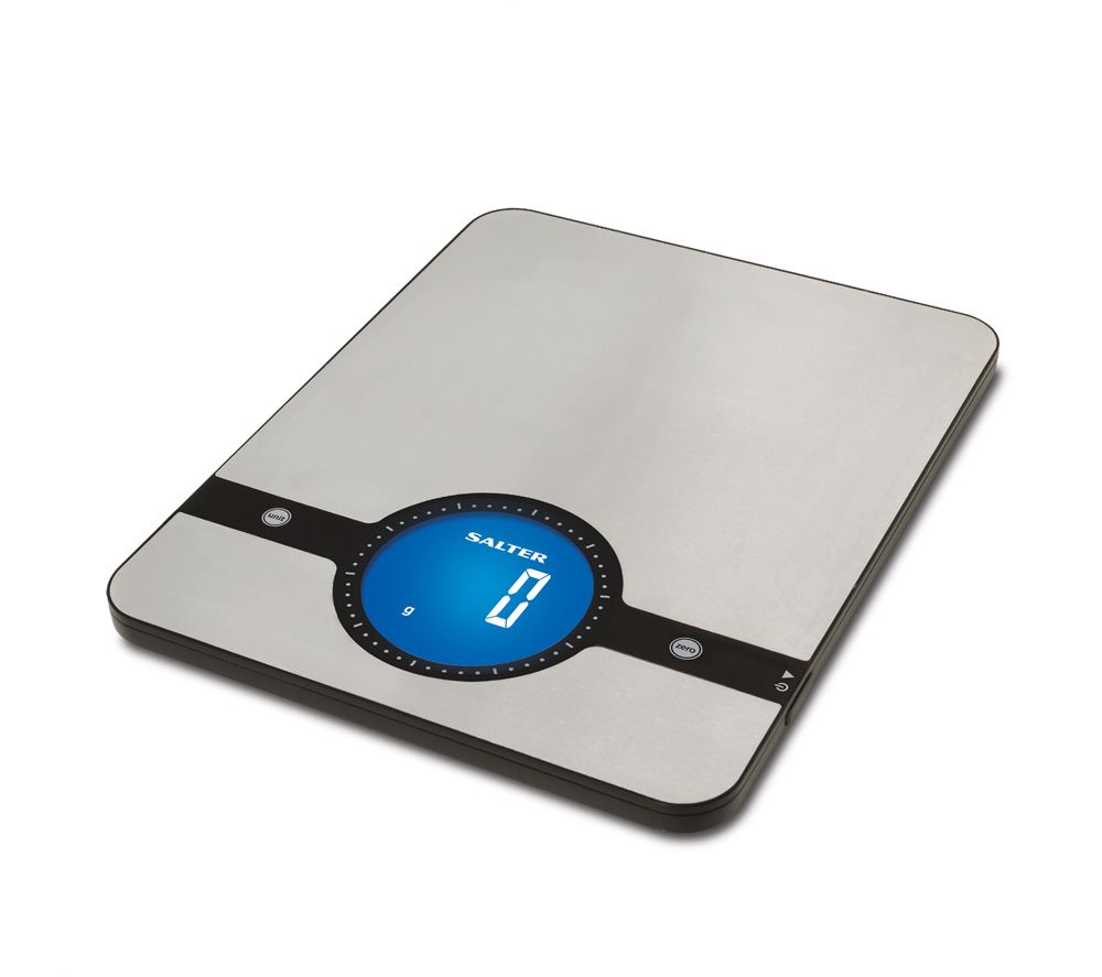 SALTER 1240 SSDR Digital Kitchen Scales - Stainless Steel