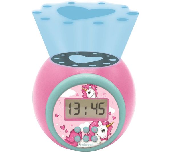 Lexibook Rl977uni Projector Alarm Clock Unicorn
