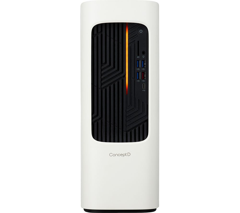 ConceptD 100 Desktop PC - Intel® Core™ i5, 1 TB HDD & 512 GB SSD, White