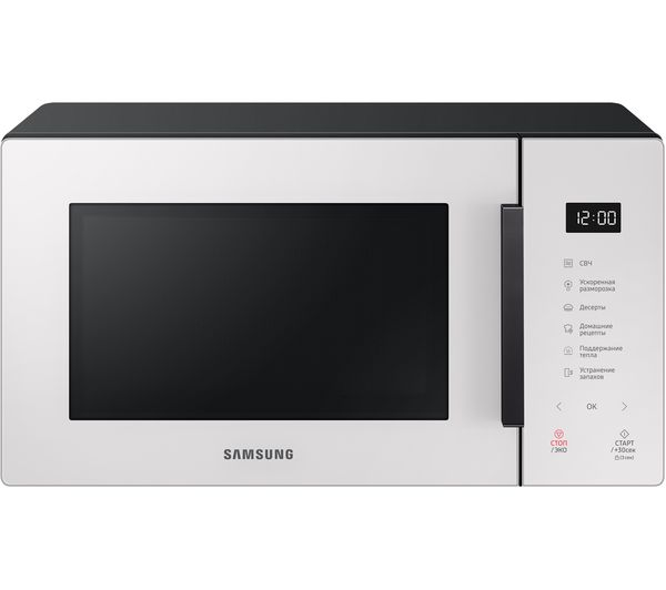 Image of SAMSUNG Bespoke MS23T5018AE/EU Solo Microwave - White