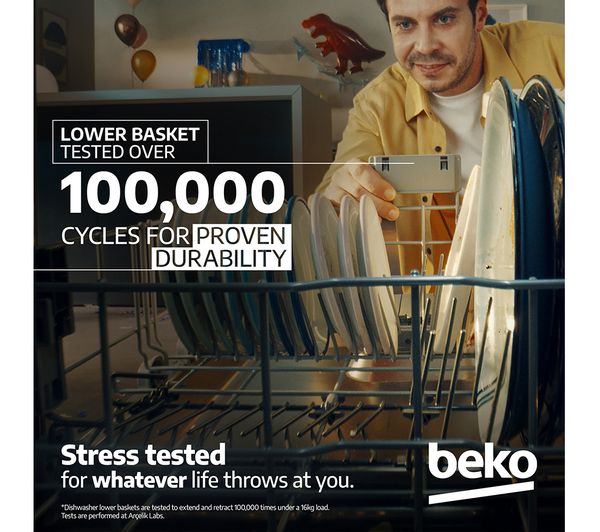 7667003877 BEKO Pro BDIN38641C Fullsize Fully Integrated Dishwasher