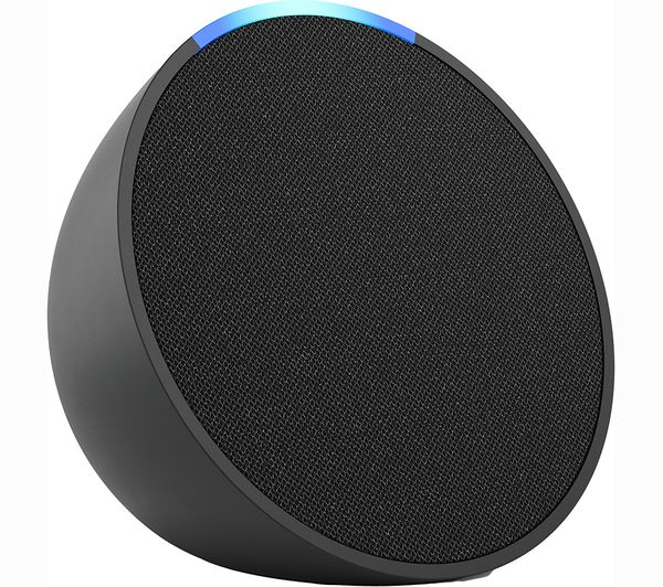 Amazon Echo Pop 1st Gen Smart Speaker With Alexa Charcoal