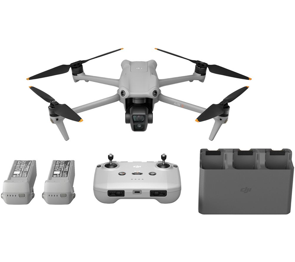 Air 3 Drone Fly More Combo with RC-N2 Remote Controller - Grey