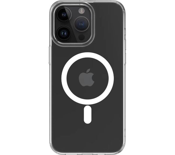 QDOS HYBRID FORCE + SNAP MagSafe iPhone 15 Pro Max Case - Clear