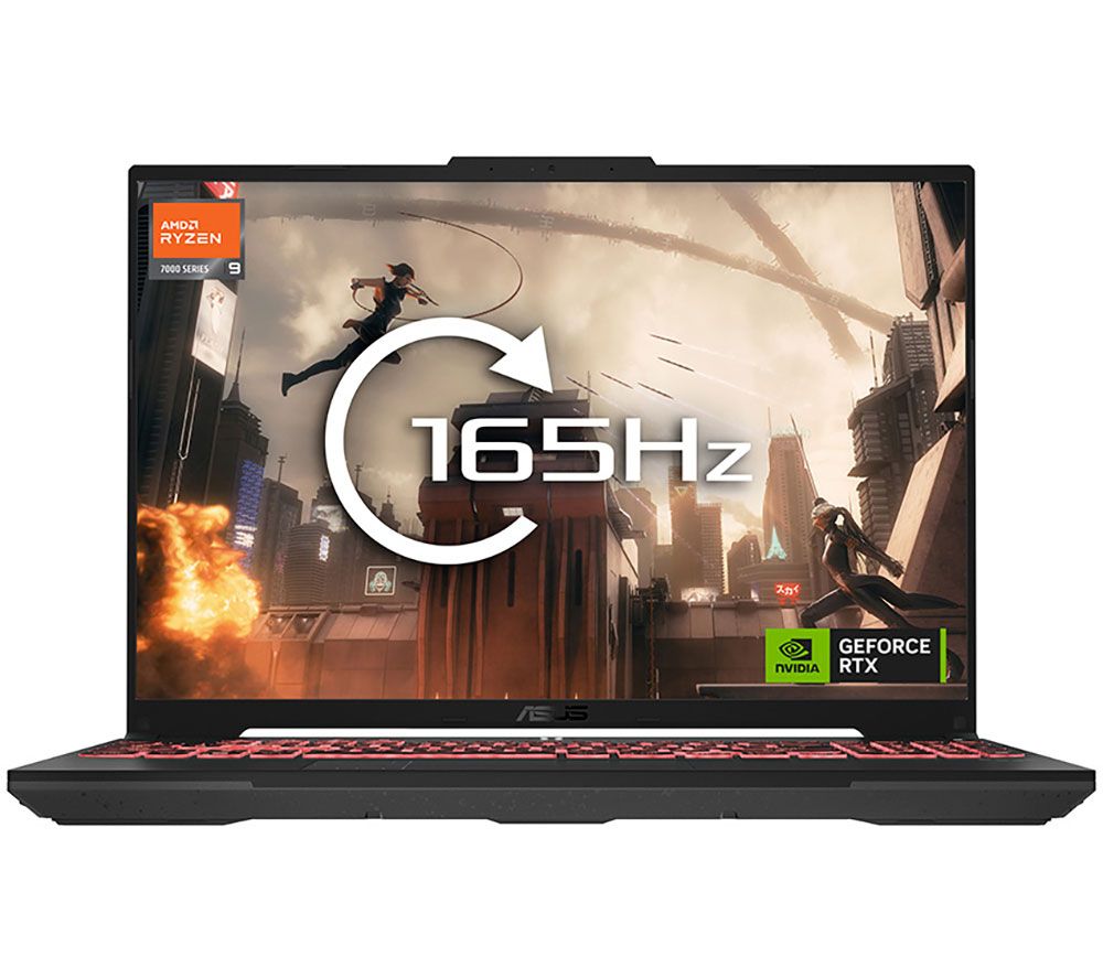 TUF Gaming A16 16" Gaming Laptop - AMD Ryzen 9, RTX 4060, 1 TB SSD