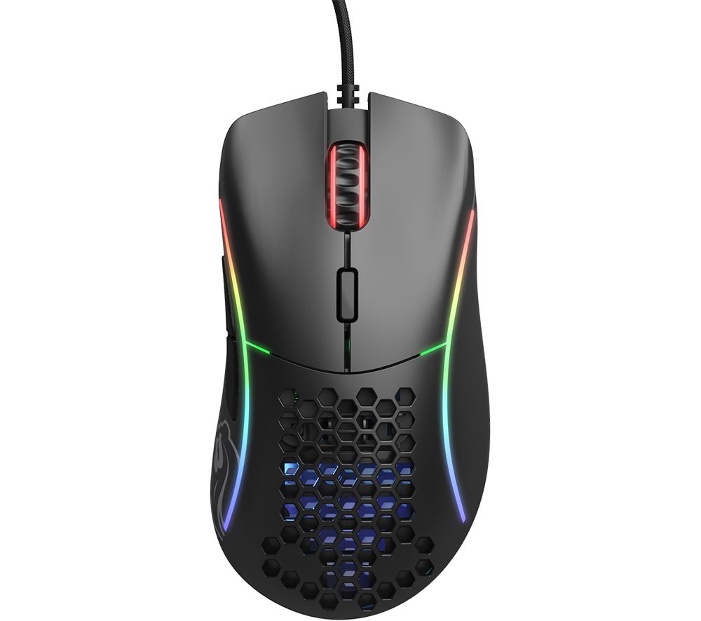 Model D RGB Optical Gaming Mouse - Glossy Black