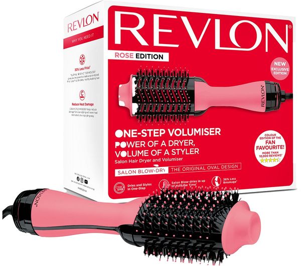 Revlon One Step Volumiser Hair Styler Pink