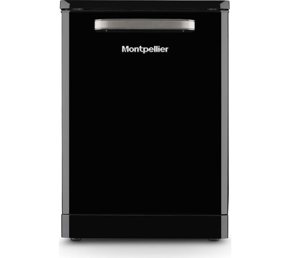 Montpellier Retro Mab1353dk Full Size Dishwasher Black