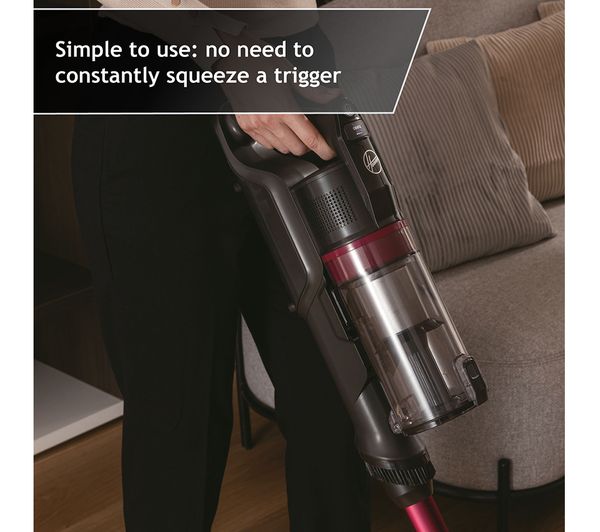 HOOVER HF1 Plus Home Cordless Vacuum Cleaner - Black & Magenta ...