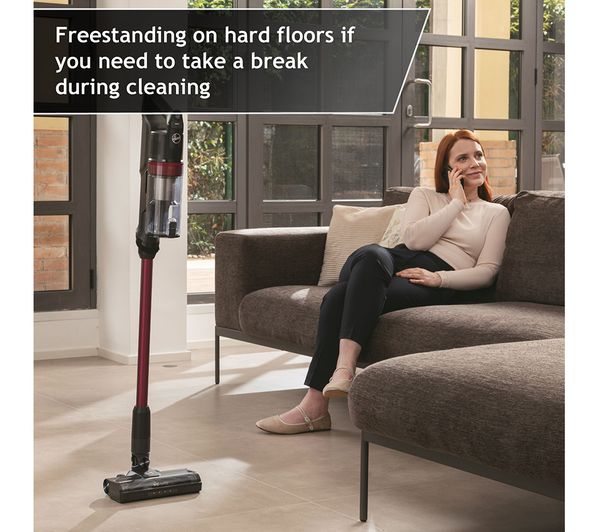 HOOVER HF1 Plus Home Cordless Vacuum Cleaner - Black & Magenta ...