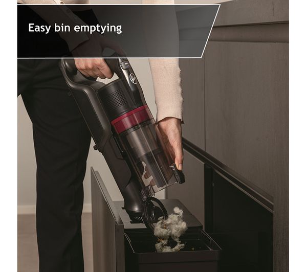 HOOVER HF1 Plus Home Cordless Vacuum Cleaner - Black & Magenta ...