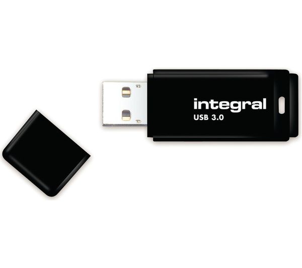 Integral Usb 30 Memory Stick 256 Gb Black