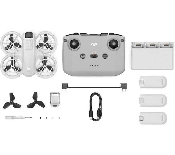 Dji Neo Fly More Combo With Rc N3 Remote Controller Grey