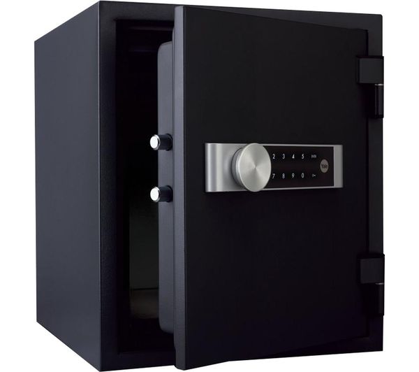 Yale Fire Safe Electronic Storage Locker Extra Large Dark Grey
