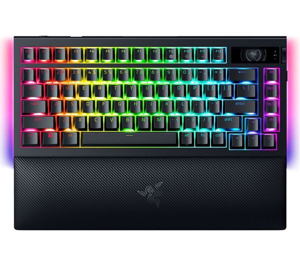 Razer Blackwidow V4 Pro 75 Mechanical Gaming Keyboard Black Us Layout