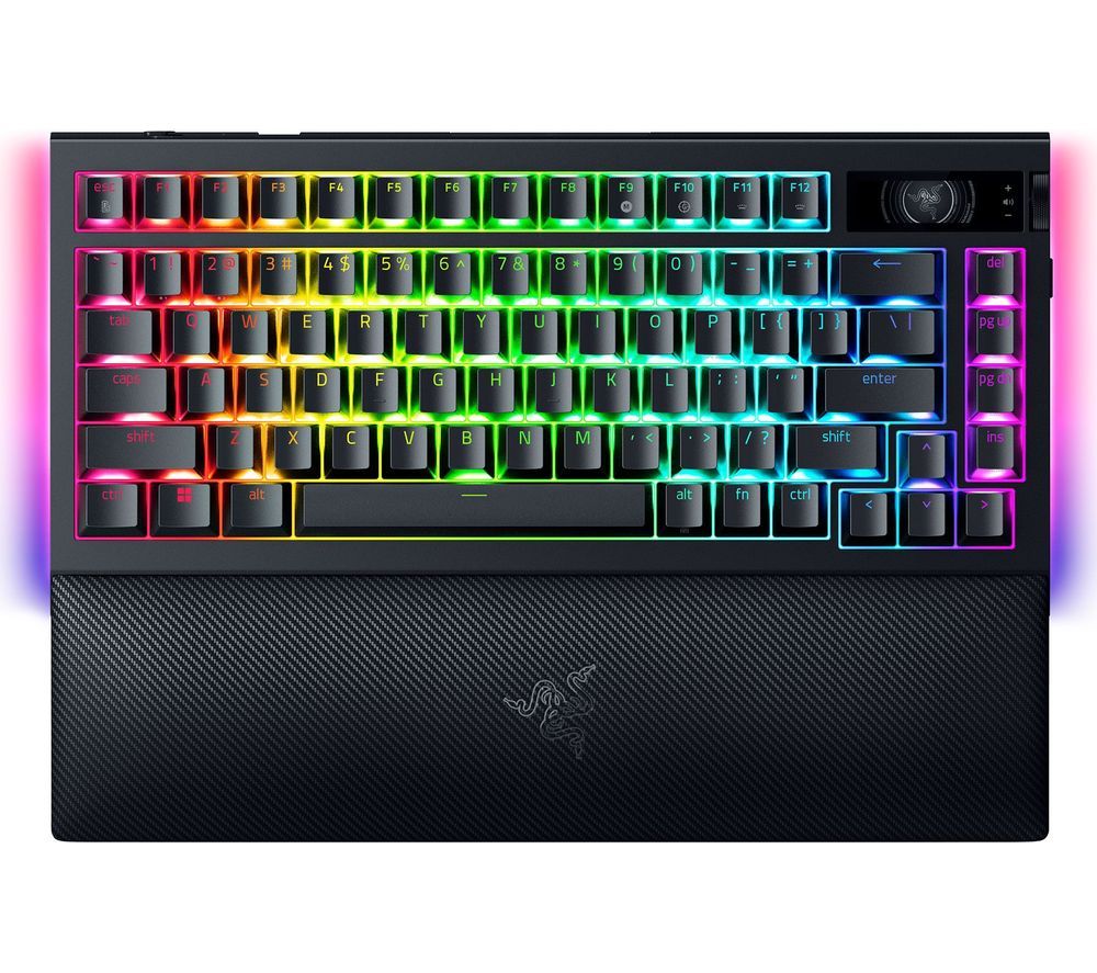BlackWidow V4 Pro 75% Mechanical Gaming Keyboard - Black, US Layout