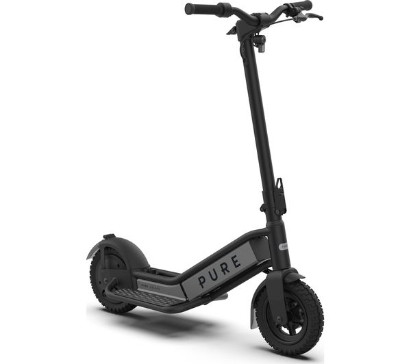Pure Electric Pure Escape Electric Folding Scooter Black Pure Electric Pure Escape Electric Folding Scooter Black