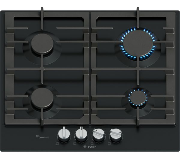 BOSCH Series 6 PCP6A6I90 60 cm Gas Hob - Black