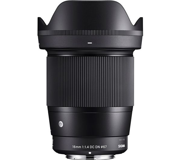SIGMA Contemporary 16 mm f/1.4 DC DN Wide-angle Prime Lens - for Canon