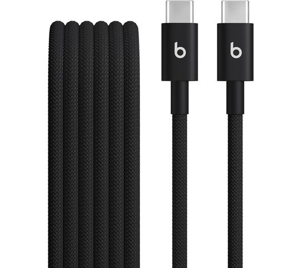 Beats Usb C To Usb C Woven Cable 15 M Bolt Black