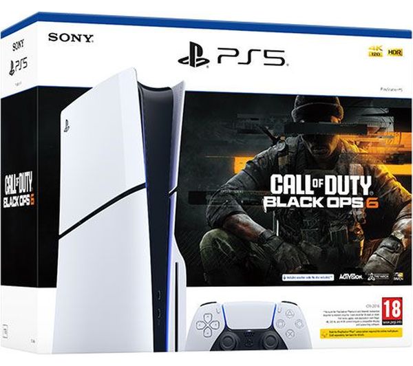 Sony Playstation 5 Console Model Group Slim Call Of Duty Black Ops 6 Bundle