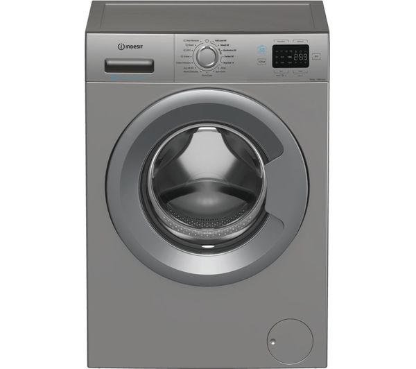 Indesit Pushgo Ip 1046s Uk 10 Kg 1400 Spin Washing Machine Silver Indesit Pushgo Ip 1046s Uk 10 Kg 1400 Spin Washing Machine Silver