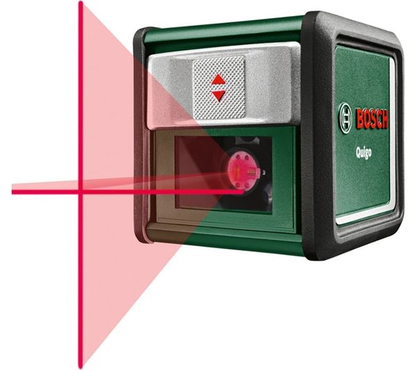 Bosch Quigo Cross Line Laser Green Black Bosch Quigo Cross Line Laser Green Black